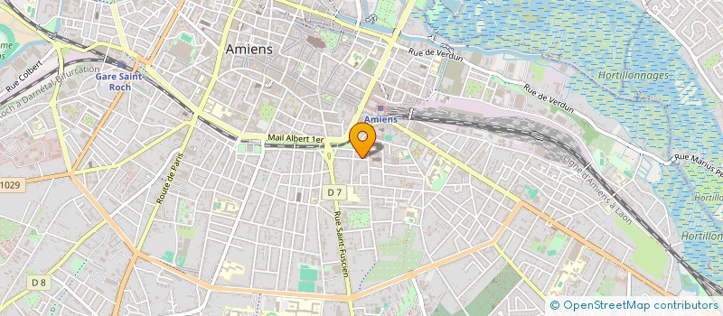 localisation de l'entreprise MONSIEUR THEO GOGNIAT  AMIENS