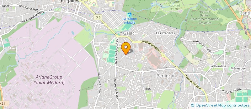 localisation de l'entreprise MONSIEUR THEO GOLDMANN  SAINT-AUBIN-DE-MEDOC