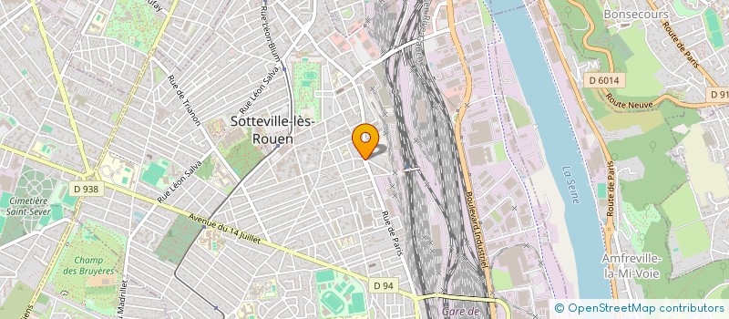 localisation de l'entreprise MONSIEUR THEO GOMEZ  SOTTEVILLE-LES-ROUEN