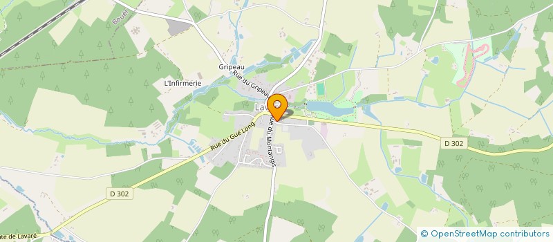 localisation de l'entreprise MONSIEUR THEO GOMMARD  LAVARE