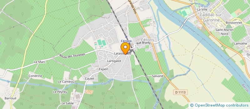 localisation de l'entreprise MONSIEUR THEO GOSSART  CERONS