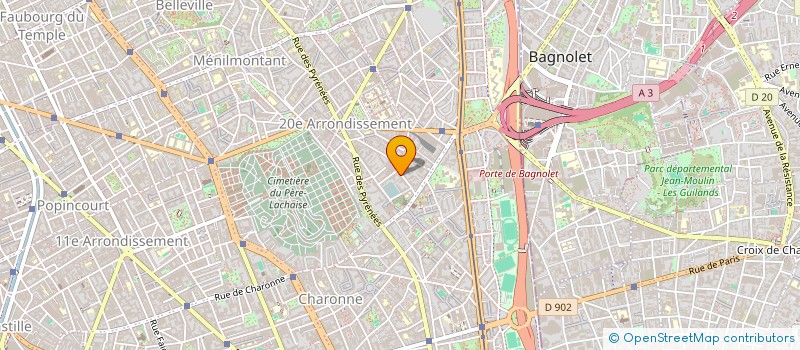 localisation de l'entreprise MONSIEUR THEO GOZLAN  PARIS