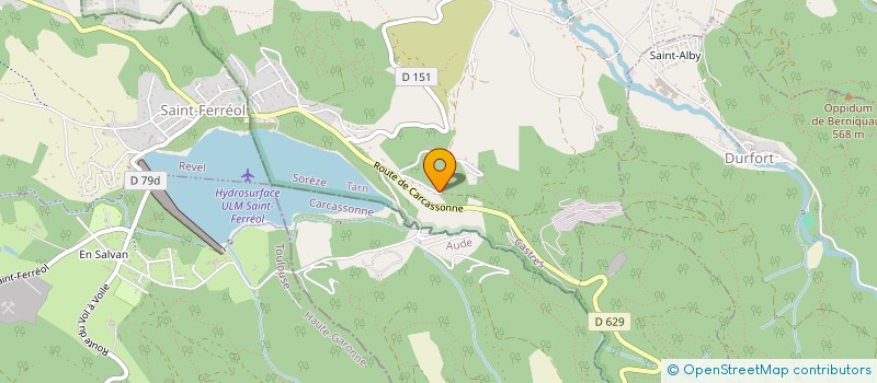 localisation de l'entreprise MONSIEUR THEO GRABIELLE  SOREZE