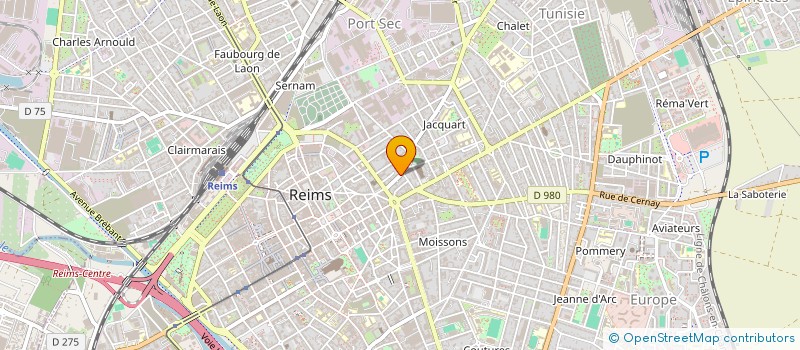 localisation de l'entreprise MONSIEUR THEO GRASSET  REIMS