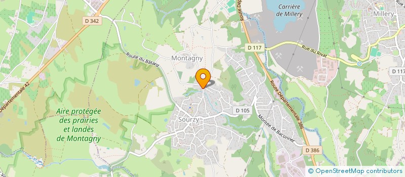 localisation de l'entreprise MONSIEUR THEO GRAVE  MONTAGNY