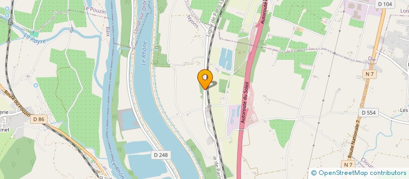 localisation de l'entreprise MONSIEUR THEO GREVE  SAULCE-SUR-RHONE