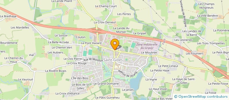 localisation de l'entreprise MONSIEUR THEO GROSSO  L'HERMITAGE