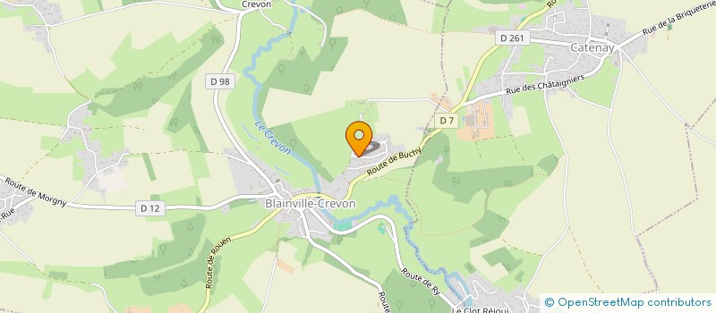 localisation de l'entreprise MONSIEUR THEO GROULT à BLAINVILLE-CREVON