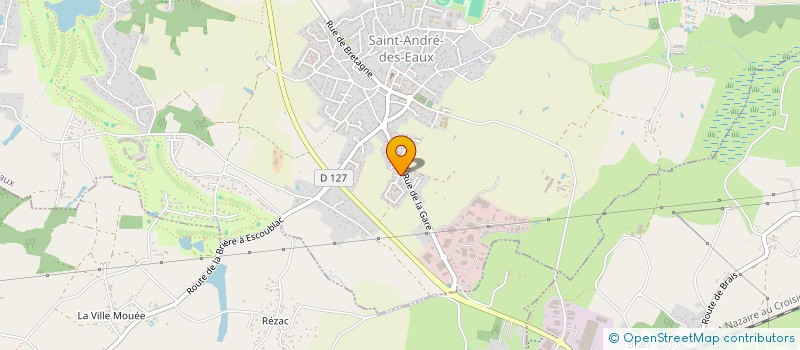 localisation de l'entreprise MONSIEUR THEO GUENO  SAINT-ANDRE-DES-EAUX