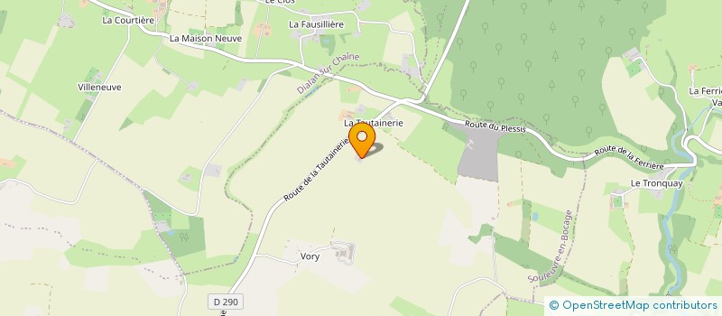 localisation de l'entreprise MONSIEUR THEO GUILLAUME  SOULEUVRE EN BOCAGE