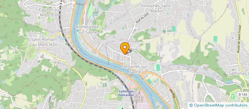 localisation de l'entreprise MONSIEUR THEO GUILLOT  CHASSELAY