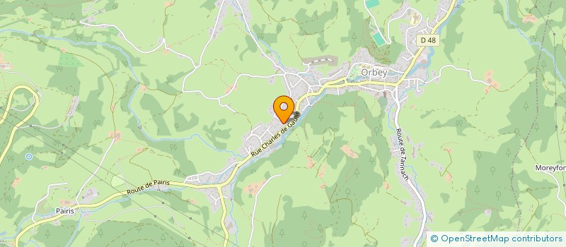 localisation de l'entreprise MONSIEUR THEO GUYOT  ORBEY