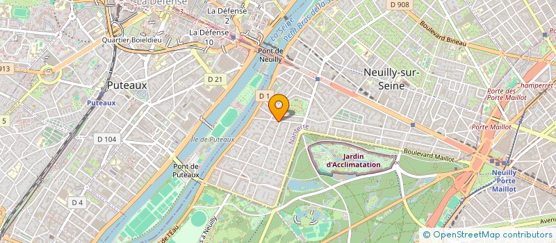 localisation de l'entreprise MONSIEUR THEO HAGEGE à NEUILLY-SUR-SEINE