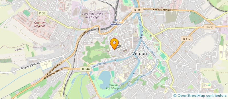 localisation de l'entreprise MONSIEUR THEO HAMDAN  VERDUN