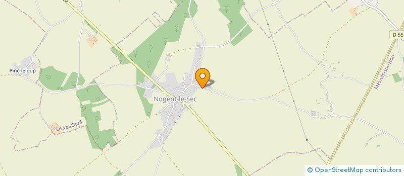 localisation de l'entreprise MONSIEUR THEO HARNET  NOGENT-LE-SEC