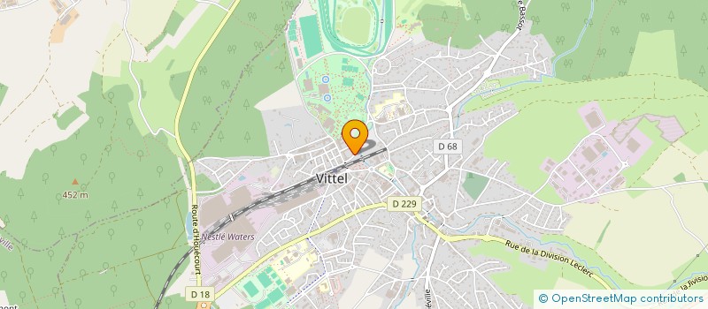localisation de l'entreprise MONSIEUR THEO HAUPLOMB  VITTEL