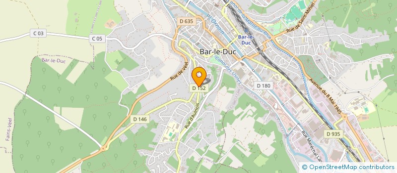 localisation de l'entreprise MONSIEUR THEO HEL à BAR-LE-DUC