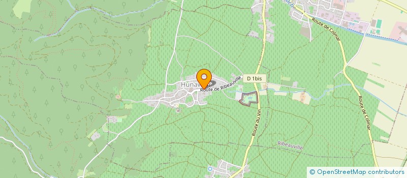 localisation de l'entreprise MONSIEUR THEO HERZOG-MEYER  HUNAWIHR