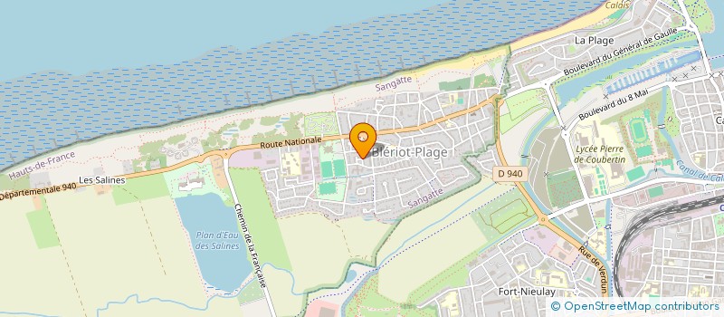 localisation de l'entreprise MONSIEUR THEO HIBON  SANGATTE