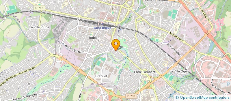 localisation de l'entreprise MONSIEUR THEO HILY  SAINT-BRIEUC
