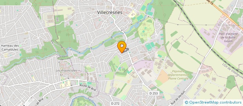 localisation de l'entreprise MONSIEUR THEO HIPPOCRATE  VILLECRESNES