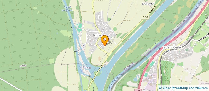 localisation de l'entreprise MONSIEUR THEO HOMME  NIFFER