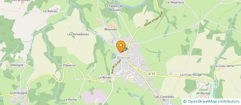 localisation de l'entreprise MONSIEUR THEO HOOGVLIETS à BONNAT