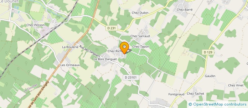 localisation de l'entreprise MONSIEUR THEO HOULE  SAINTES