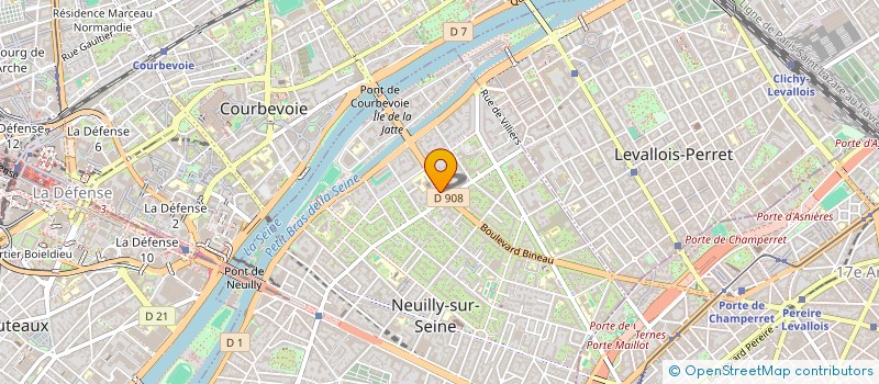 localisation de l'entreprise MONSIEUR THEO JACOB à CLICHY