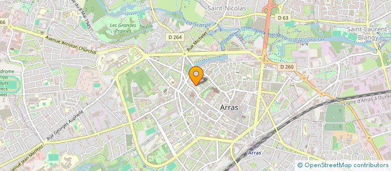 localisation de l'entreprise MONSIEUR THEO JADEAU  ARRAS