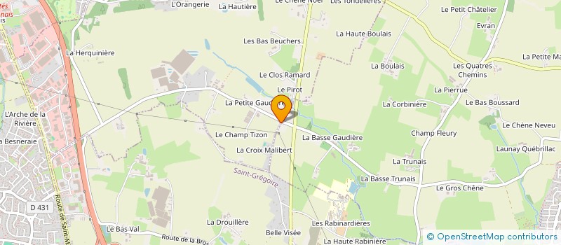 localisation de l'entreprise MONSIEUR THEO JARY  MELESSE