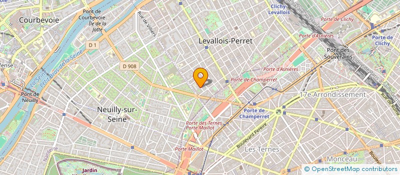 localisation de l'entreprise MONSIEUR THEO JOIGNANT  LEVALLOIS-PERRET
