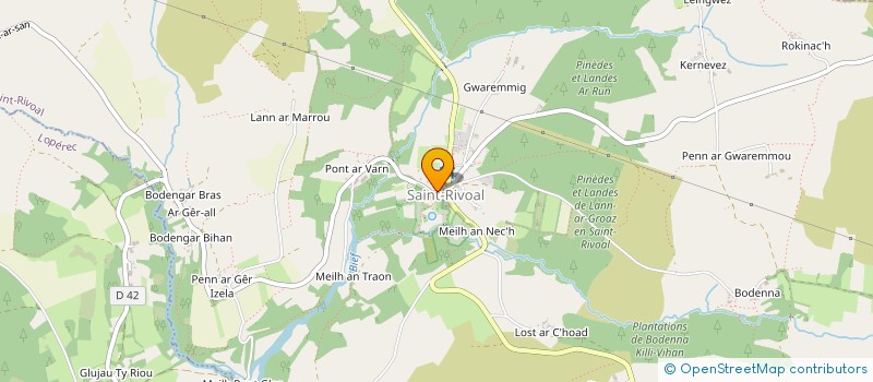 localisation de l'entreprise MONSIEUR THEO JOYEUX  SAINT-RIVOAL