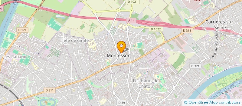 localisation de l'entreprise MONSIEUR THEO JUAN  MONTESSON