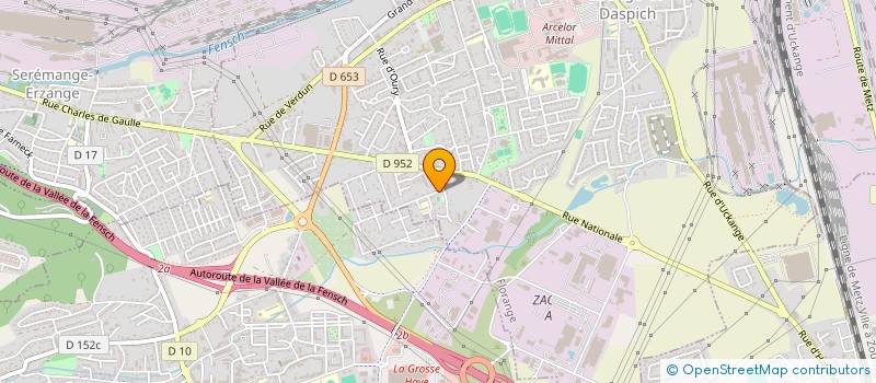 localisation de l'entreprise MONSIEUR THEO KAJETANIAK  FLORANGE