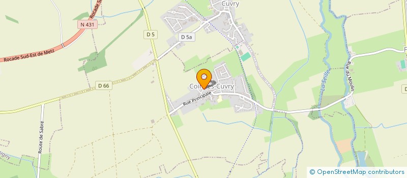 localisation de l'entreprise MONSIEUR THEO KAMMER  COIN-LES-CUVRY