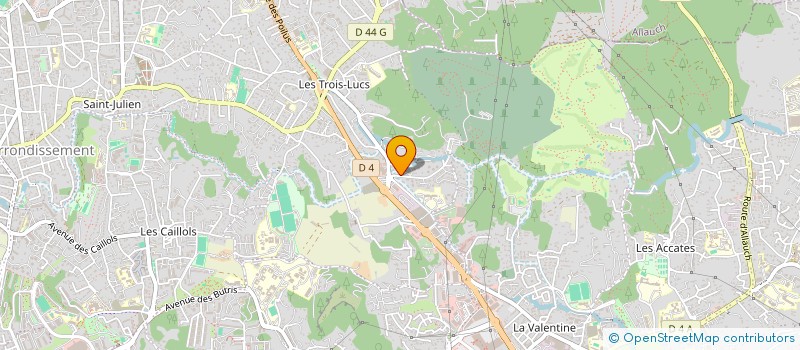 localisation de l'entreprise MONSIEUR THEO KATSURAKIS  MARSEILLE