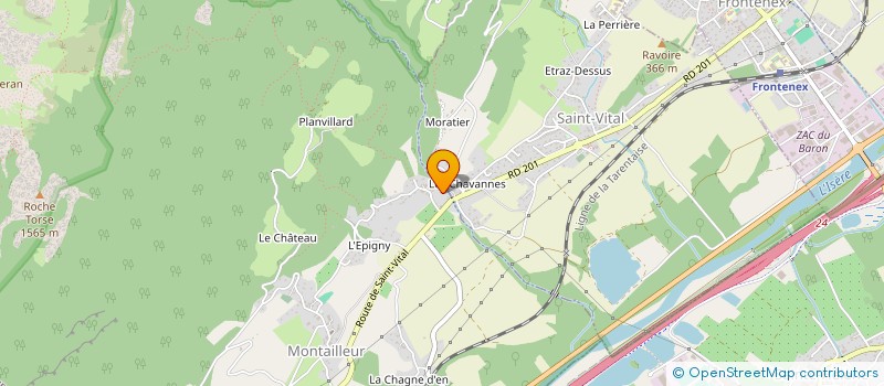 localisation de l'entreprise MONSIEUR THEO KERDILES  MONTAILLEUR