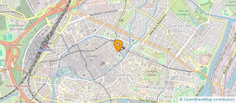 localisation de l'entreprise MONSIEUR THEO KRYSTAL à STRASBOURG