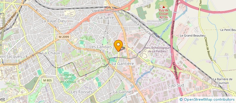 localisation de l'entreprise MONSIEUR THEO LAFFAIRE  CLERMONT-FERRAND