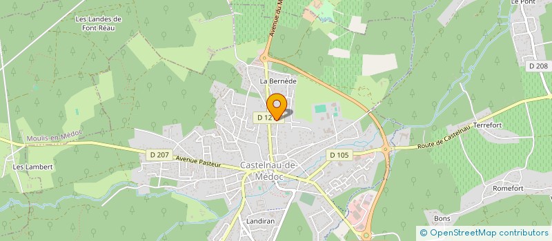 localisation de l'entreprise MONSIEUR THEO LAJEUNESSE  CASTELNAU-DE-MEDOC