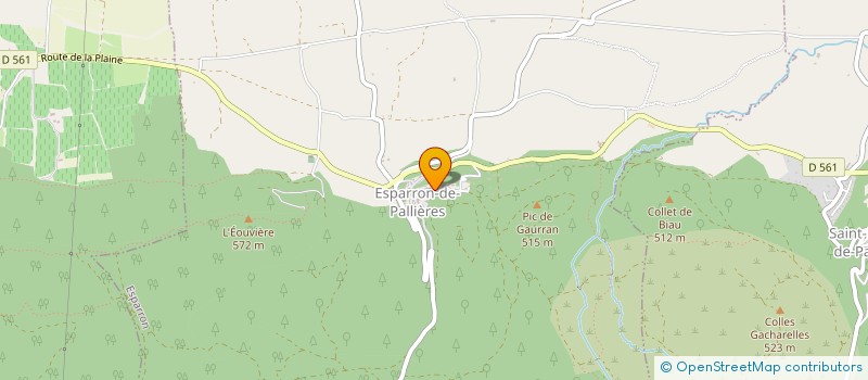 localisation de l'entreprise MONSIEUR THEO LALLEMENT  ESPARRON