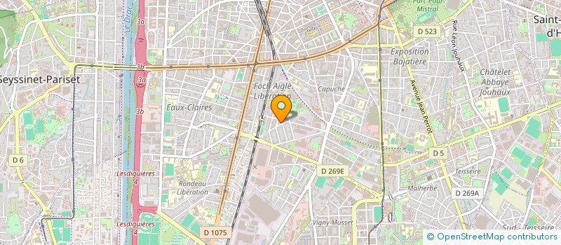 localisation de l'entreprise MONSIEUR THEO LALLIOT à GRENOBLE