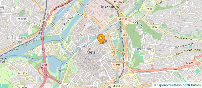 localisation de l'entreprise MONSIEUR THEO LANDRY  METZ