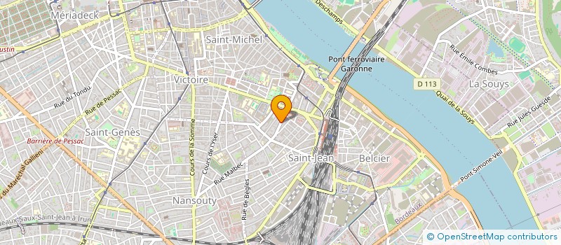 localisation de l'entreprise MONSIEUR THEO LANGLOIS  BORDEAUX