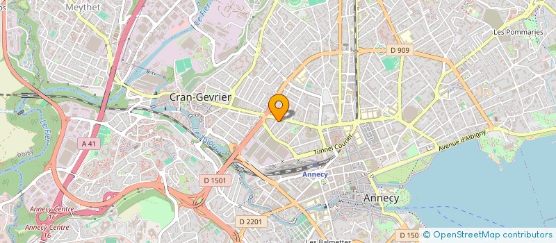 localisation de l'entreprise MONSIEUR THEO LANSARD à ANNECY