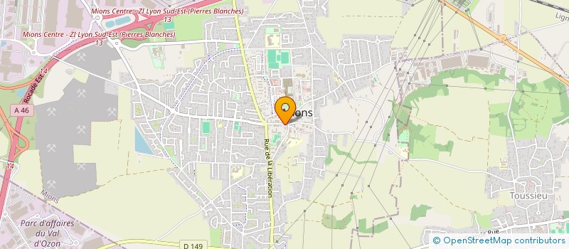 localisation de l'entreprise MONSIEUR THEO LAPERRIERE  MIONS