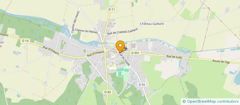 localisation de l'entreprise MONSIEUR THEO LASNE à TIGY
