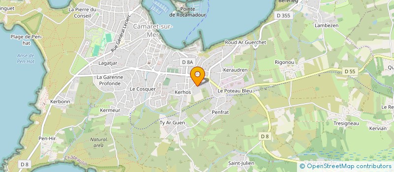 localisation de l'entreprise MONSIEUR THEO LASTENNET-NEUWE  CAMARET-SUR-MER