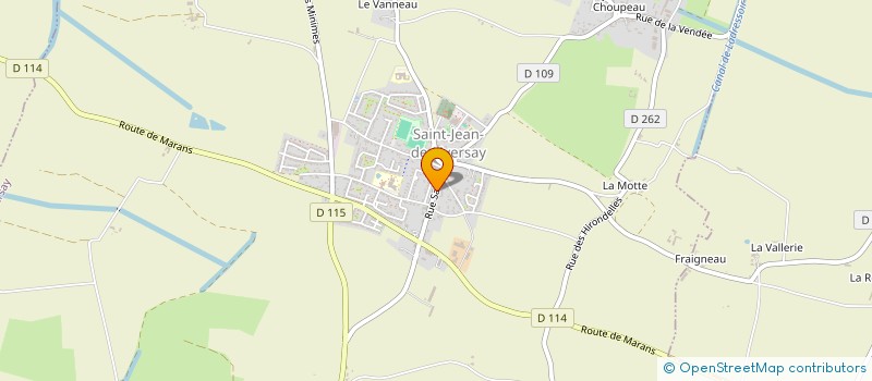 localisation de l'entreprise MONSIEUR THEO LE FRANC à SAINT-JEAN-DE-LIVERSAY